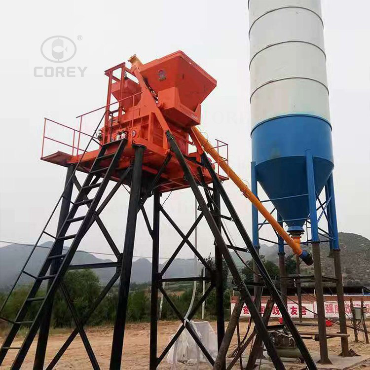 HZS35 Concrete Mixing Plant