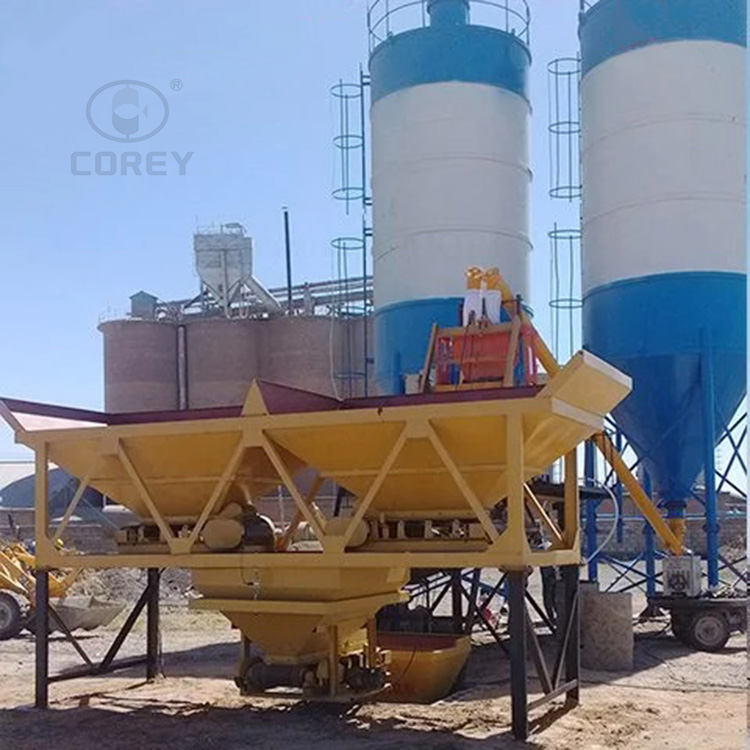 HZS35 Concrete Mixing Plant