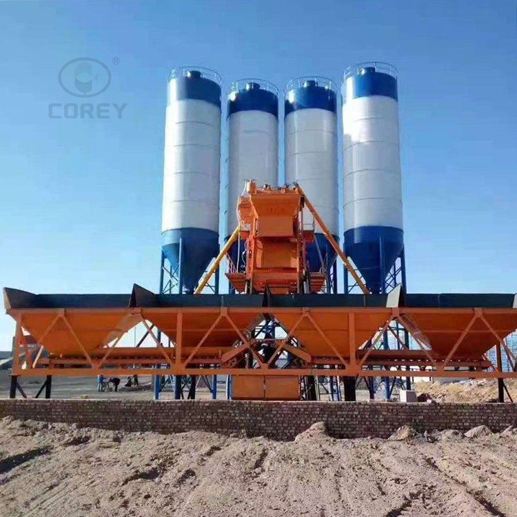 HZS35 Concrete Mixing Plant