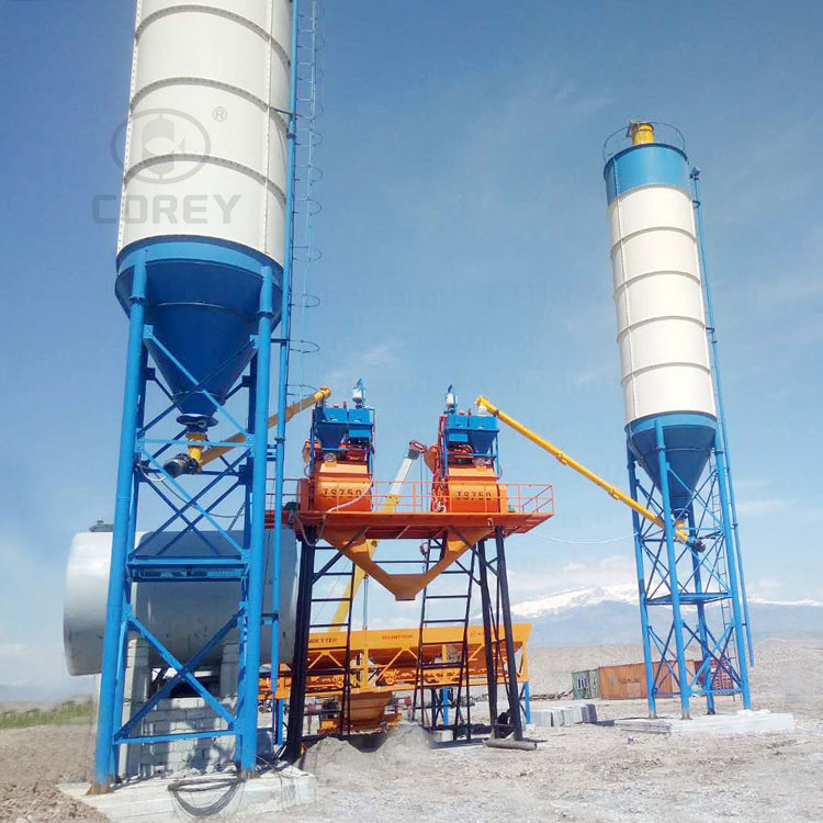 HZS50 Concrete Mixing Plant