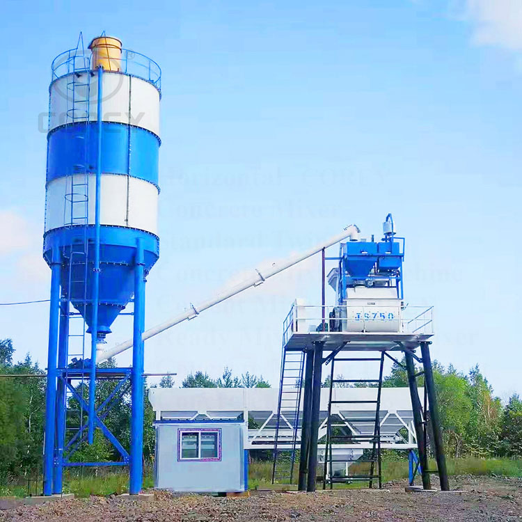 HZS50 Concrete Mixing Plant