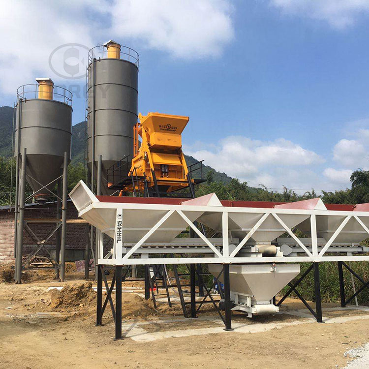 HZS50 Concrete Mixing Plant