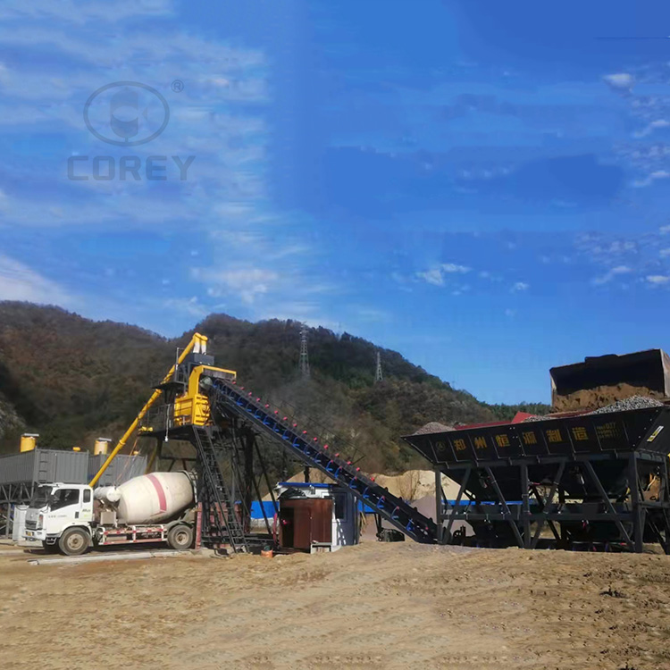 HZS60 Concrete Mixing Plant