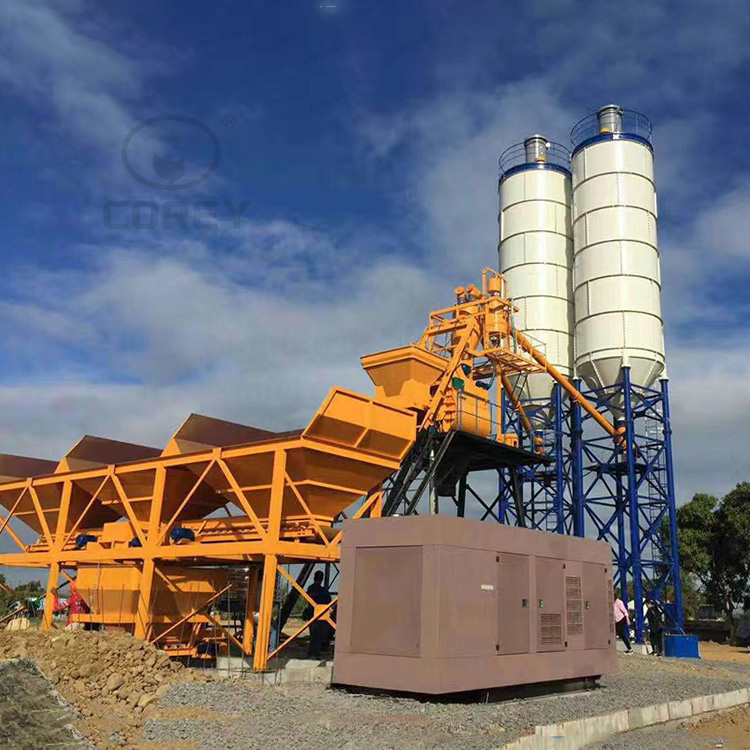 HZS75 Concrete Mixing Plant