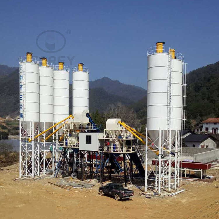 HZS90 Concrete Mixing Plant