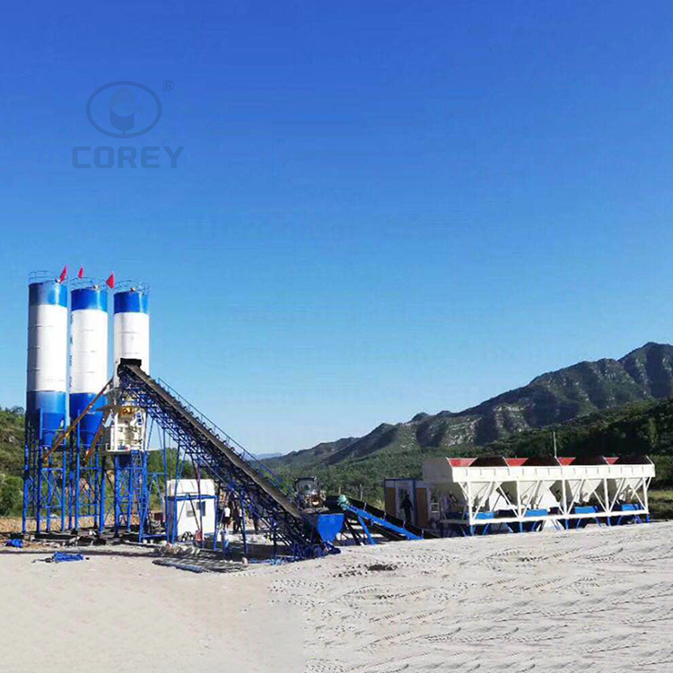 HZS90 Concrete Mixing Plant