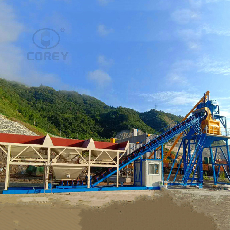 HZS90 Concrete Mixing Plant