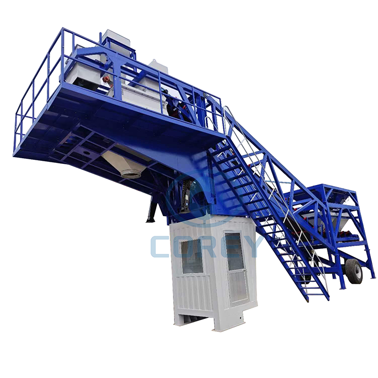 YHZS25 Mobile Concrete Mixing Plant