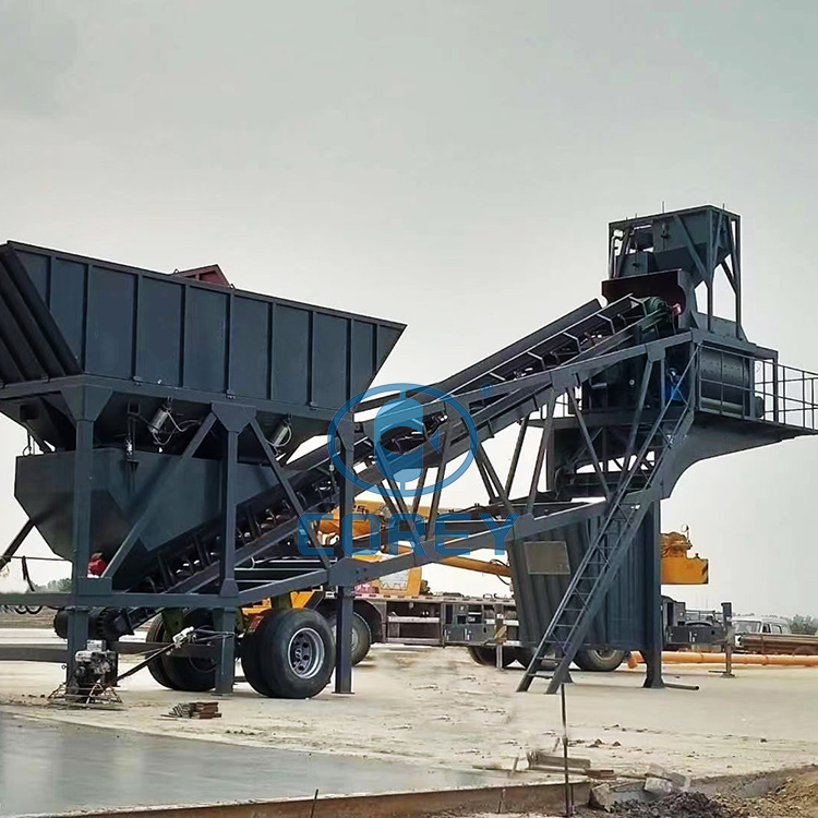 YHZS35 Mobile Concrete Mixing Plant