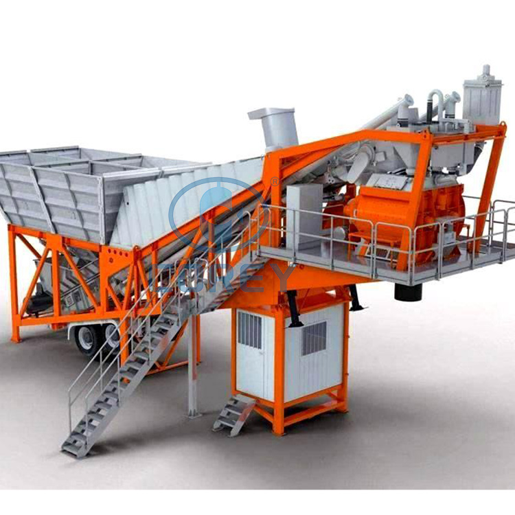 YHZS35 Mobile Concrete Mixing Plant