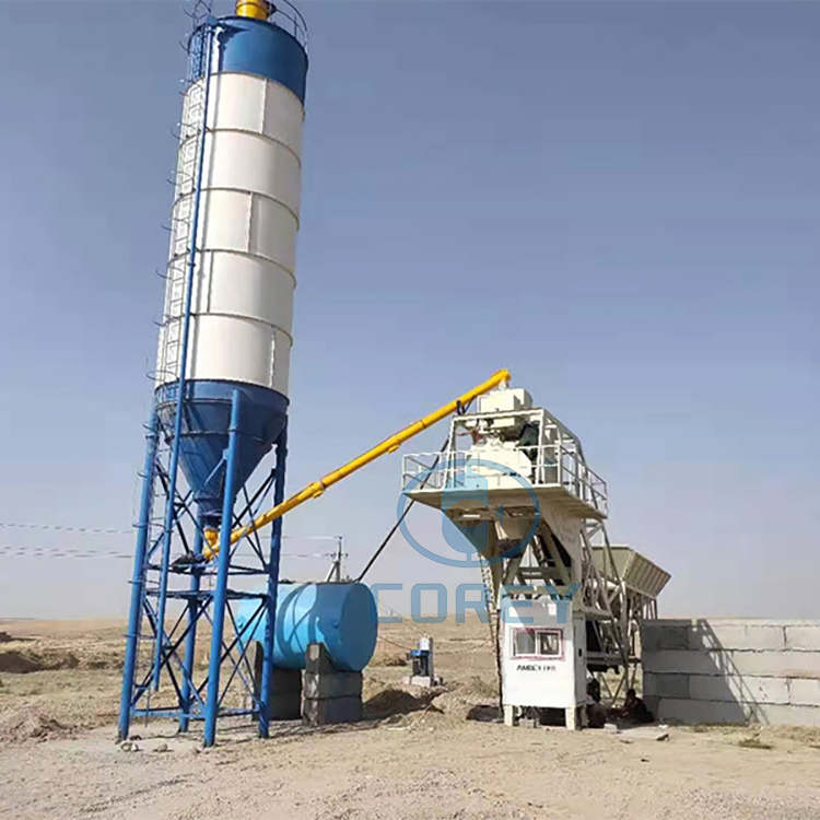 YHZS50 Mobile Concrete Mixing Plant