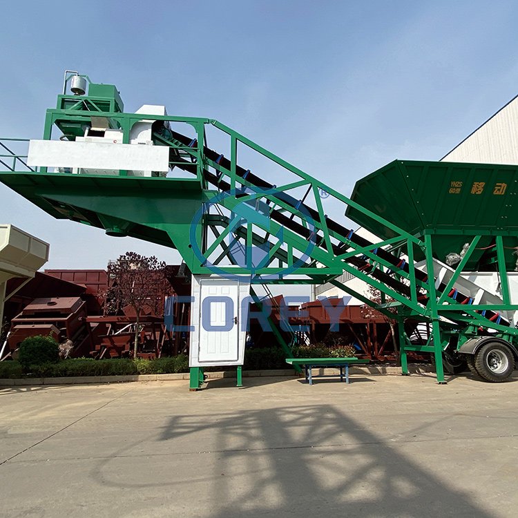 YHZS60 Mobile Concrete Mixing Plant