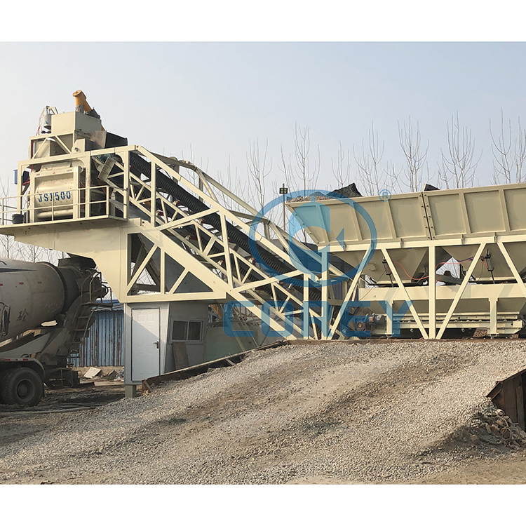 YHZS75 Mobile Concrete Mixing Plant